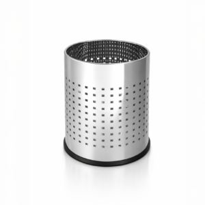 Corbeille inox perforée JVD 10L