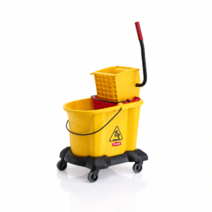 chariot de nettoyage double seaux trust