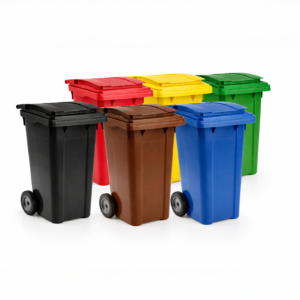 poubelle roulant 120L